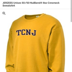 TCNJ sweatshirt